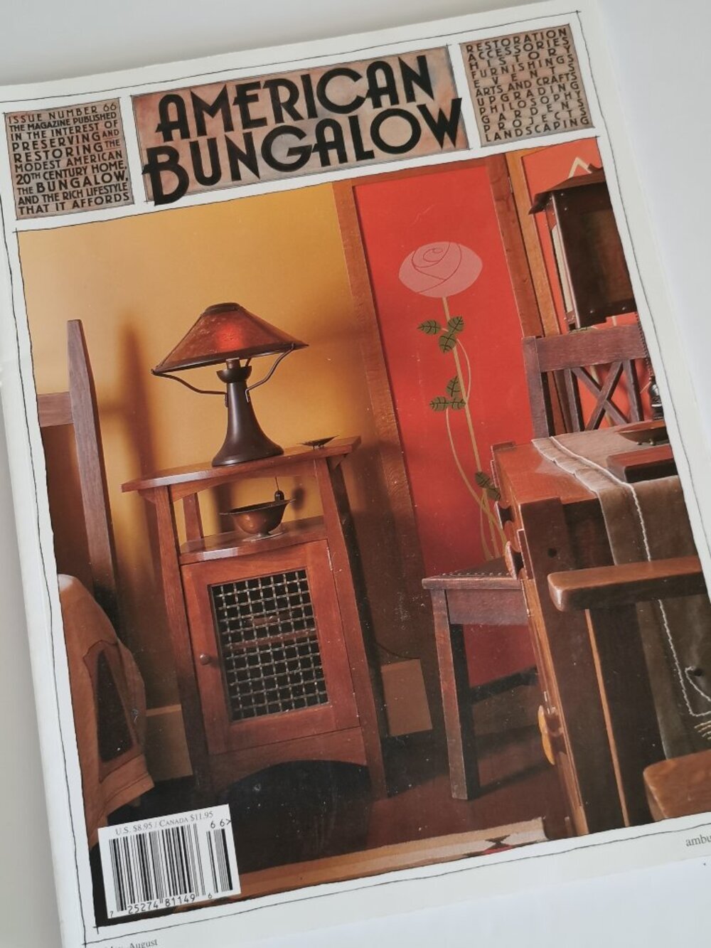 American Bungalow Magazine Issue 66 Summer 2010 Arts & Crafts Design Craftsman